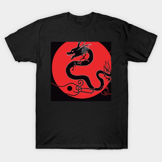 Dragon T-Shirt by Delta Zero Seven